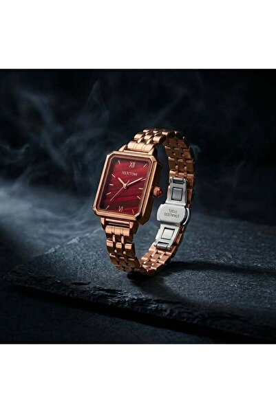 QUARTZ Nektom Unique Collection Rectangle Dial Women's Watch
