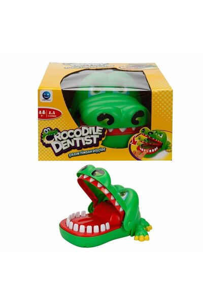 Empressco Eğlenceli Çocuk Kutu Oyunu: Smile Games Çılgın Timsah Dişçide