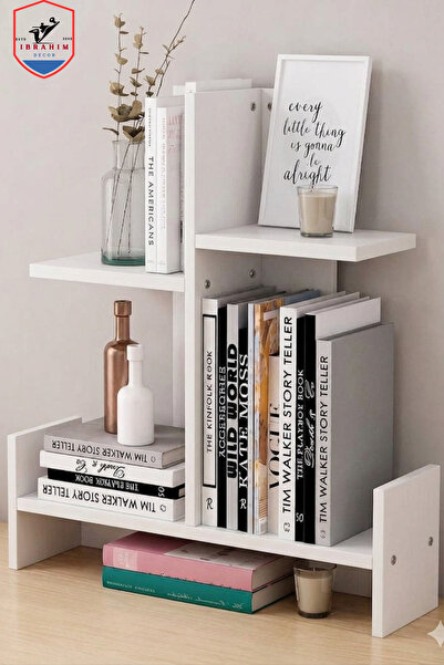 ibrahim suleiman al saqami Modern Plywood Book Organizer Shelf | Brown Wooden...