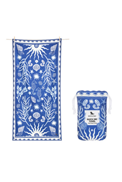 Dock & Bay Quick Dry Towels - Ocean Blue - Large