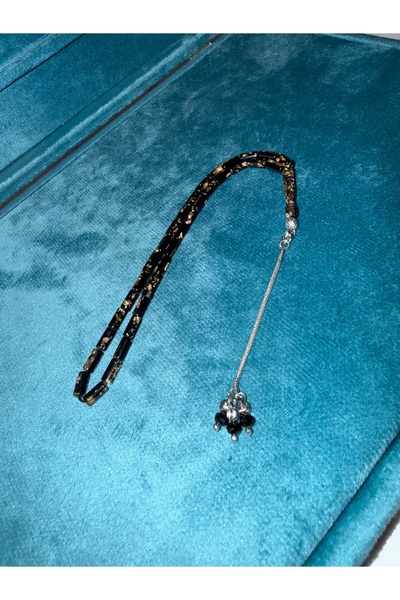 Kehribar Golden Rosary Kıl kesim Tesbih