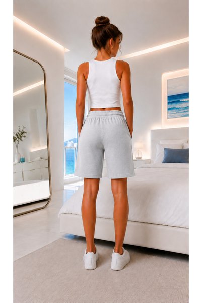 JULİA MODA Summer Women Shorts Lightweight Fabric Comfortable Use Most Preferred Shorts