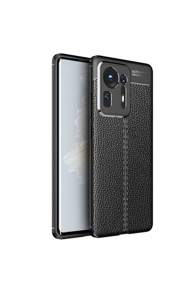 Pazarplus حافظة Xiaomi Mi Mix 4 من السيليكون ذات المظهر الجلدي توفر حماية فائ...
