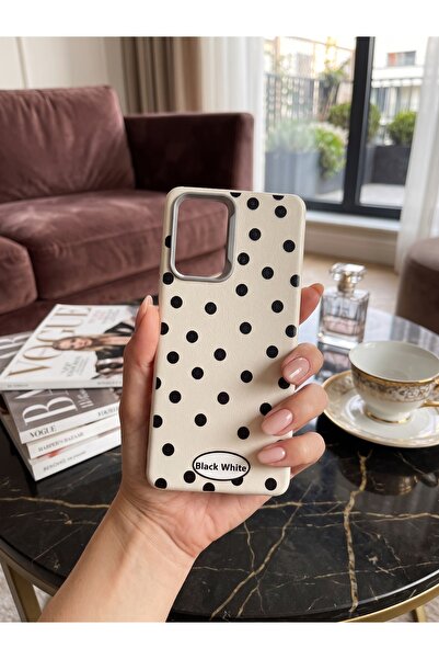 Hatreds Redmi Note 10 Pro Deri Dokulu Desenli Kamera Korumalı Darbe Emici Sil...