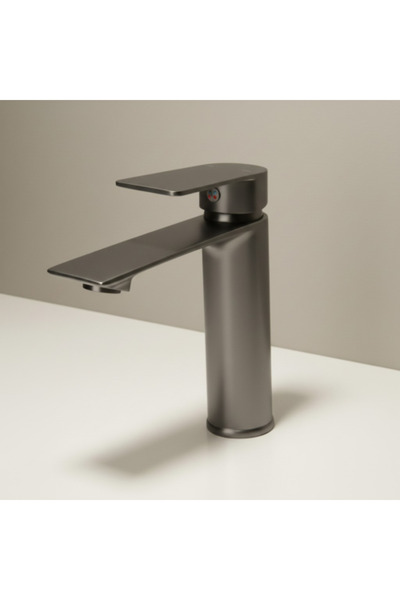 Roma Modern Gray Sink Mixer - Perli Roma