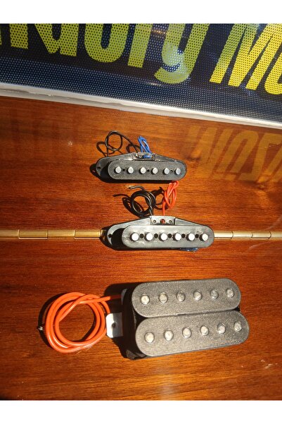 PUANDORG Electric Guitar Pickup Set H/S/S 3 Pieces 2 Single 1 Humbucker (Qual...