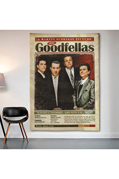 Geek Cultcha Goodfellas Newspaper Wall Covering Wall Tapestry First Quality S...