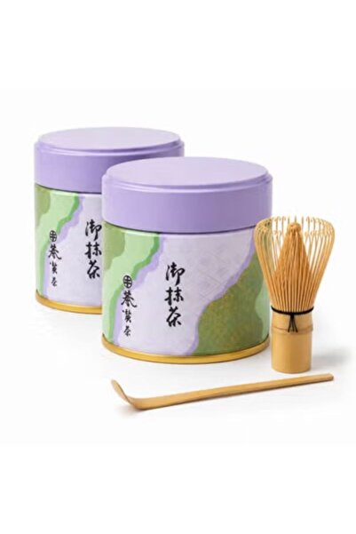 AOI I Japanese Pure Matcha Powder 30g X 2 + Bamboo Whisk Matcha Set 2Pcs |   ...