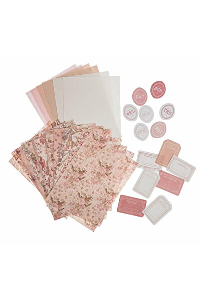 OEM Bloc notes vintage dpCraft multicolor 8x8cm 100 file