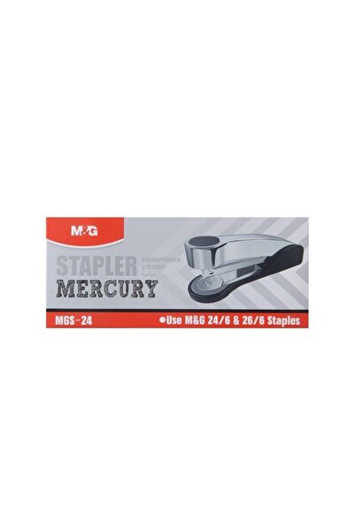 M&G Capsator metalic Mercury, compatibil capse 24/6 si 26/6, pentru pana la 2...
