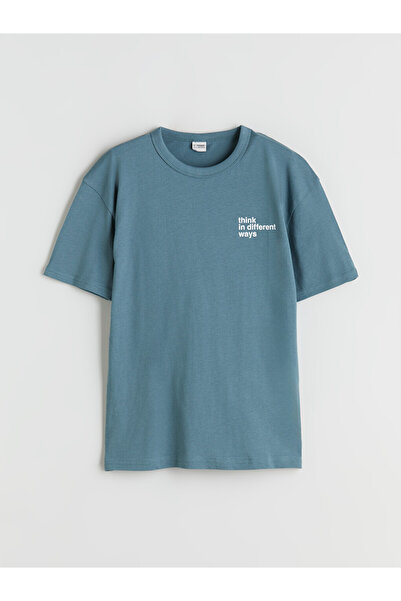 LC Waikiki Tricou de băieți cu guler rotund și imprimeu