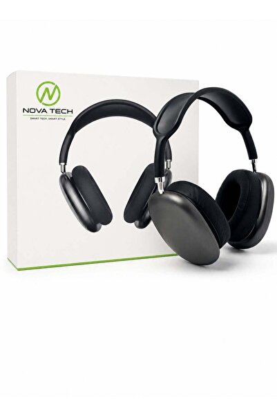 NOVATECH Wireless Bluetooth Headphones Over-Ear P9 Headband with Built-in Mic...