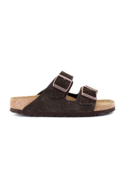 Birkenstock Arizona 1027083 Unisex Slippers Dark Brown Juststep