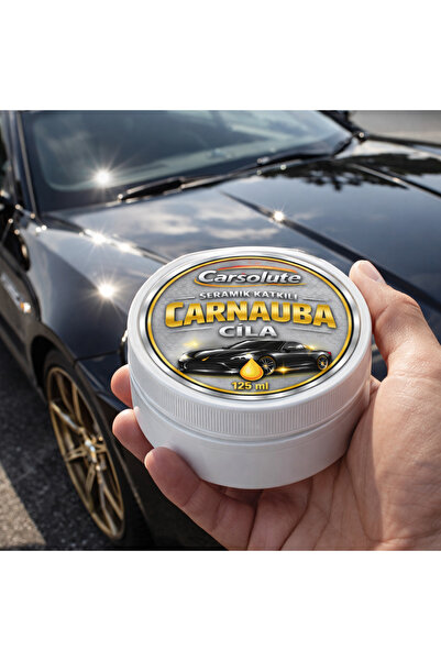 natural the solution Carsolute ( The Solution ) Seramik Katkılı Nano, Hidrofobik Carnauba Cila - 125 gr