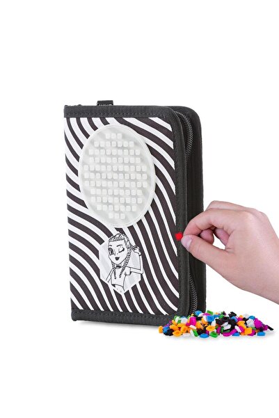 Cass Film PIXIE CREW Penar cu fermoar Zebra cu panou din silicon luminos