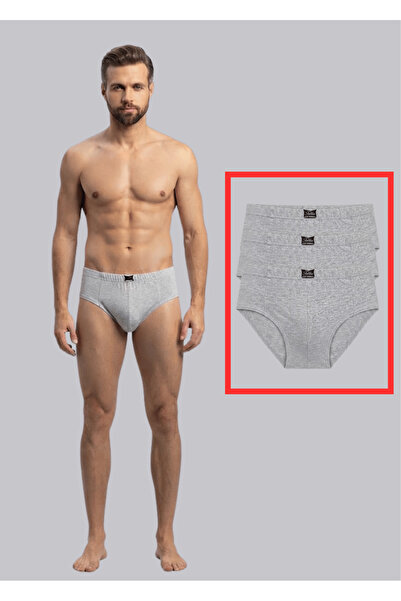 NACAR STORE Men's 3-Piece Set Lycra Combed Cotton Slip Underpants