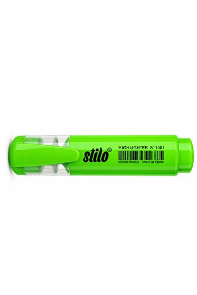 Stilo قلم تحديد أخضر - 3 قطع