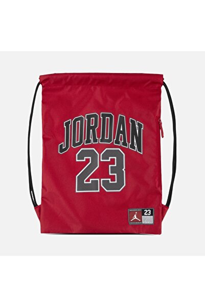 JORDAN Kids Jan Jersey Gym Sack Unisex Children's Red Bag - 9A0757-R78