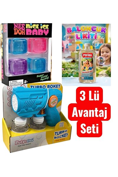Pofika Needoh Nice İce Cube Squishy Squeeze Me Stres Azaltma Oyuncak + Turbo ...