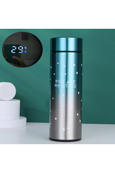 OEM Smart thermos with LED temperature indicator, 500 ml, 304 stainless steel...
