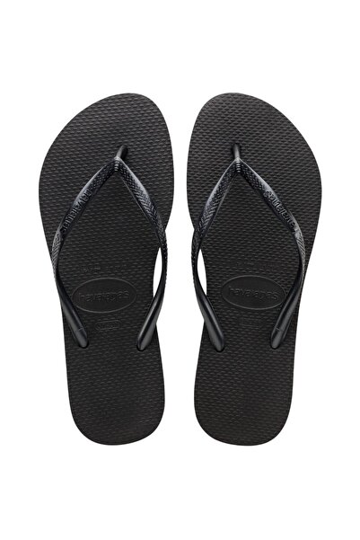 Havaianas Papuci negri subțiri pentru femei