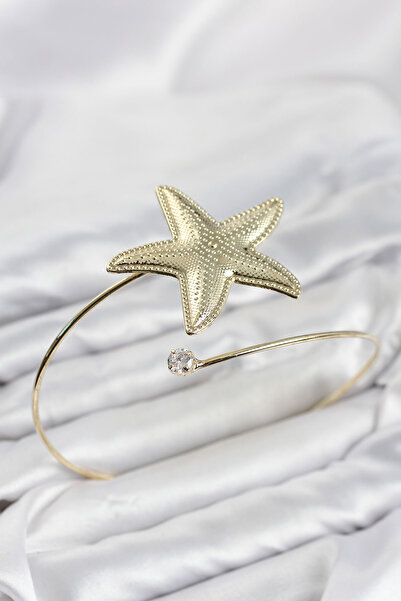 OGHAMAY Sea Star Model Gold Color Brass Pazu Bracelet