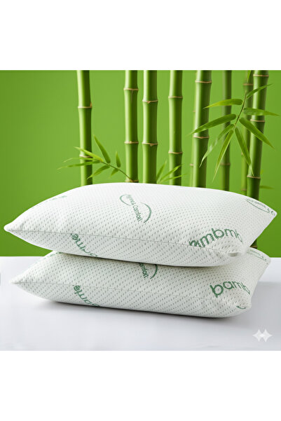 Empressco 1200g Bamboo Pillow 50X70 Visco Comfortable and Healthy Sleeping Set