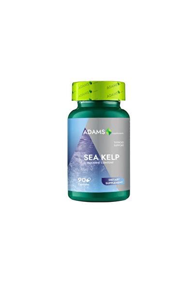 Adams Supplements Sea Kelp (Iod ) 600mg 90cps