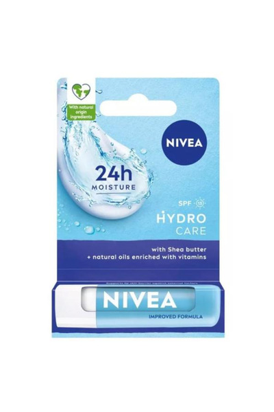 NIVEA Balsam de Buze Hranitor cu SPF 15 - Hydro Care, 4,8 g