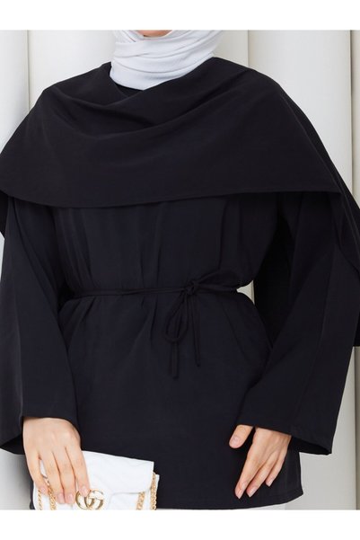 REMA BUTİK Tunic with Cape Detail