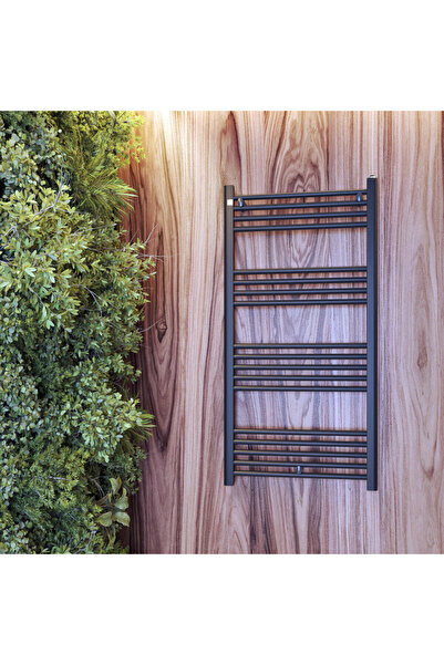 Granitan Radiator Baie Puerto, Tip Scara, 60x120 cm, Negru