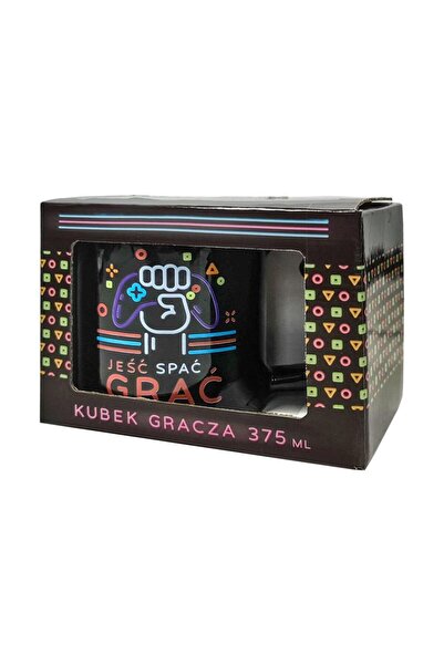 MCD Cana pentru gameri, cu cutie cadou, design multicolor, 375 ml