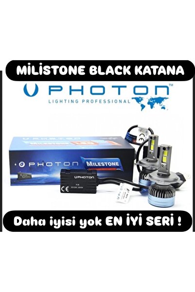 Genel Markalar Milistone black katana h7 takım