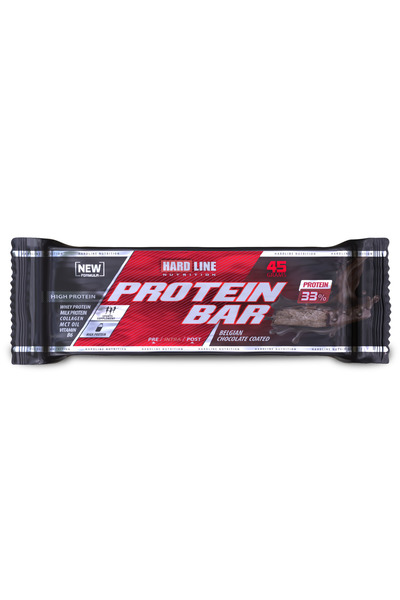 Hardline Nutrition Protein Bar Çikolata (Belçika Çikolatası Kaplı)