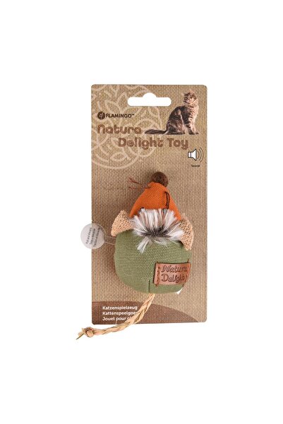 Flamingo Cat Natura Delight Electronic Sound Mouse Interactive Cat Toy
