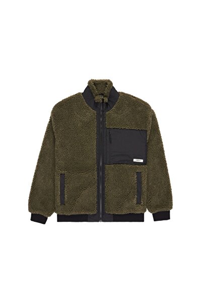 Element Fleece pentru bărbați ELYJK00224-GZH0 Kaki