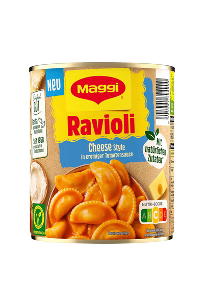 Maggi Ravioli in sos de rosii cu umplutura de branza 800 g
