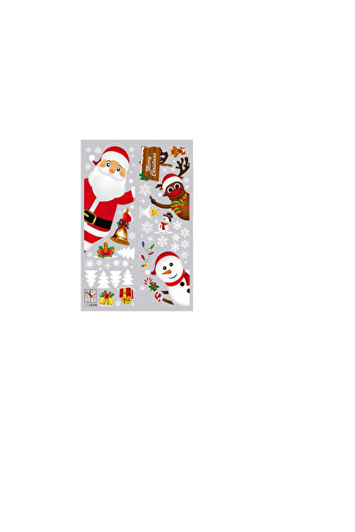 OEM Set 2 foi cu tickere decorative cu tematica Craciunului, folie, multicolor