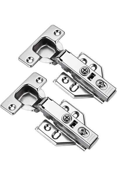 Generic 110 Degree Frameless Cabinet Door Concealed Hinges, Full Overlay, Nic...