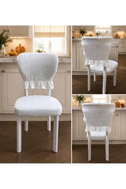 SENNORA Bohemian Chair Cover - Full Back Coverage - Flexible Elastic Washable...