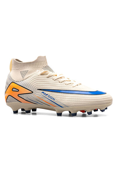 Elit Dugana 1111 Cream Semi-Professional Men's Football Boots with Socks