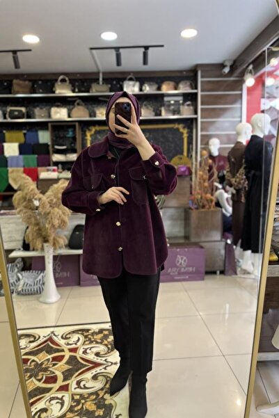 HÜMEYRA BUTİK سترة بجيب وأزرار