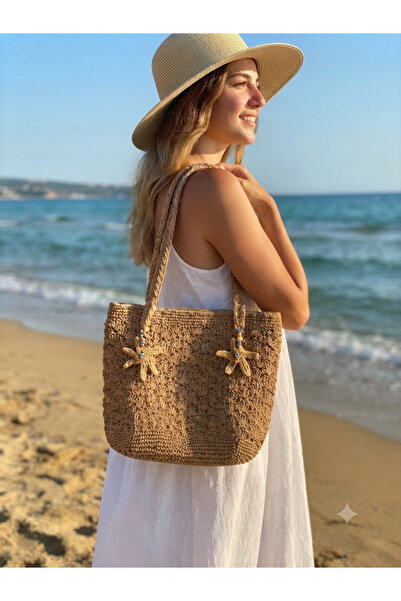 Dantel Ve Örgü Dünyam El örgüsü kağıt ipten çanta, handmade,