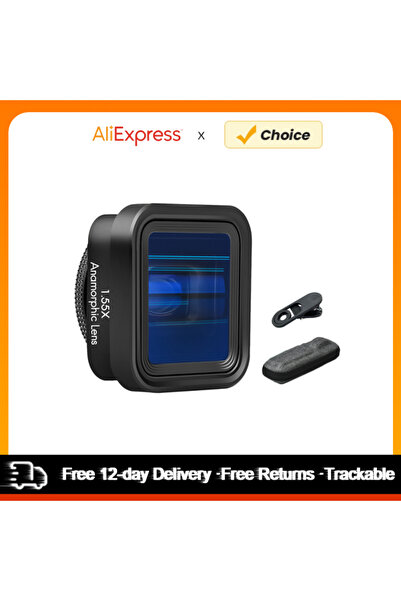 Choice Mobile Phone Anamorphic Movie Lens 1.55X Deformation Filmmaking Lens P...