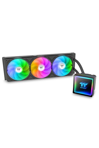 THERMALTAKE TH360 V3 ARGB Răcitor lichid AIO pentru CPU, 360mm, 365W TDP, Negru