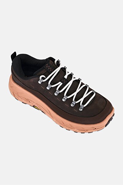 hoka Men Tor Summit Lace Up Outdoor Shoes, Chocolate Brown