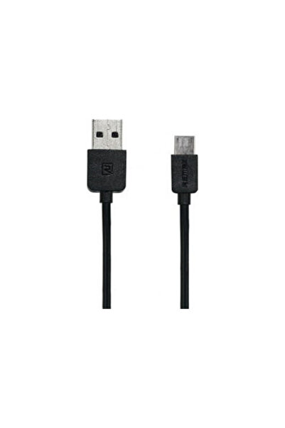 Remax Επίπεδο καλώδιο USB 2.0 σε micro USB, Μαύρο, 1μ (Γρήγορο και Ασφαλές)