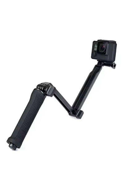 Beseder Selfie Stick, pliabil, cu mini trepied, pentru camere video sport, ut...