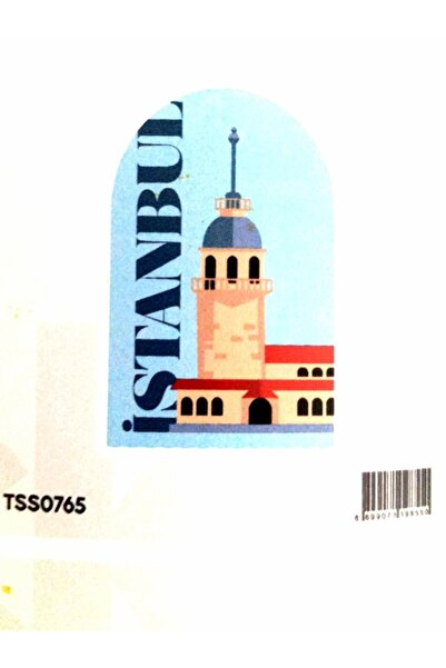 ekstrafix The Sticker Story Istanbul Tss0765 Personification Sticker - 2 Pieces