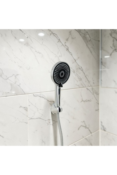 shind Shower Speaker Shur with Li Chrome Black Face - Shind